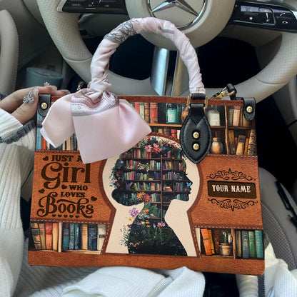 Shineful Leather Bag Personalized Bookworm’s Dream