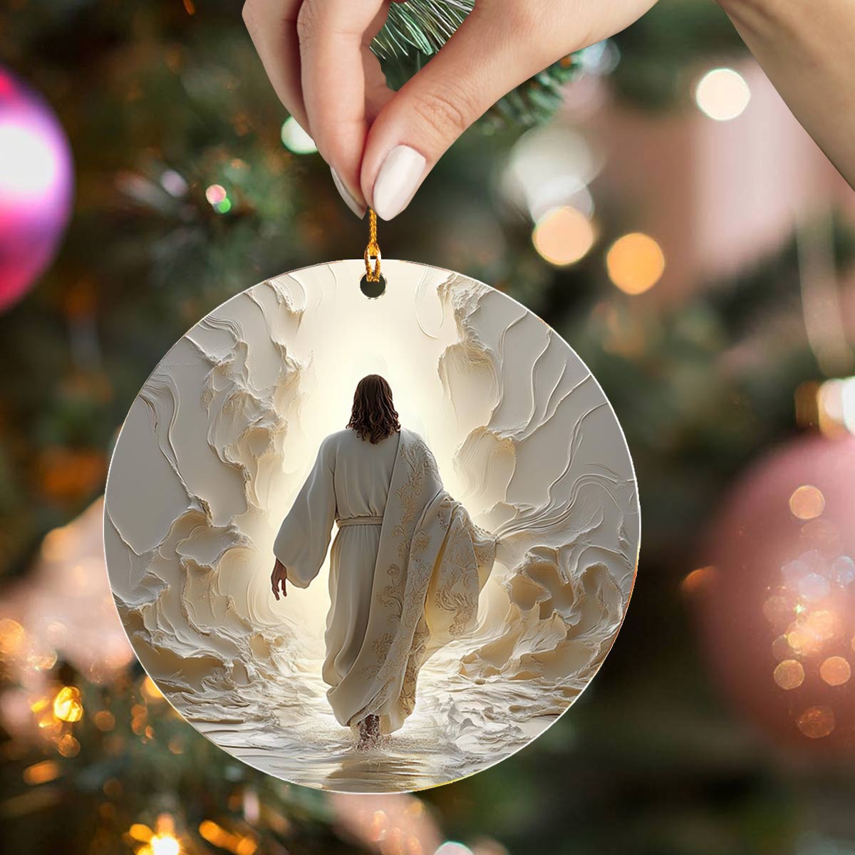 Shineful 2D Acrylic Ornament Walk of Faith