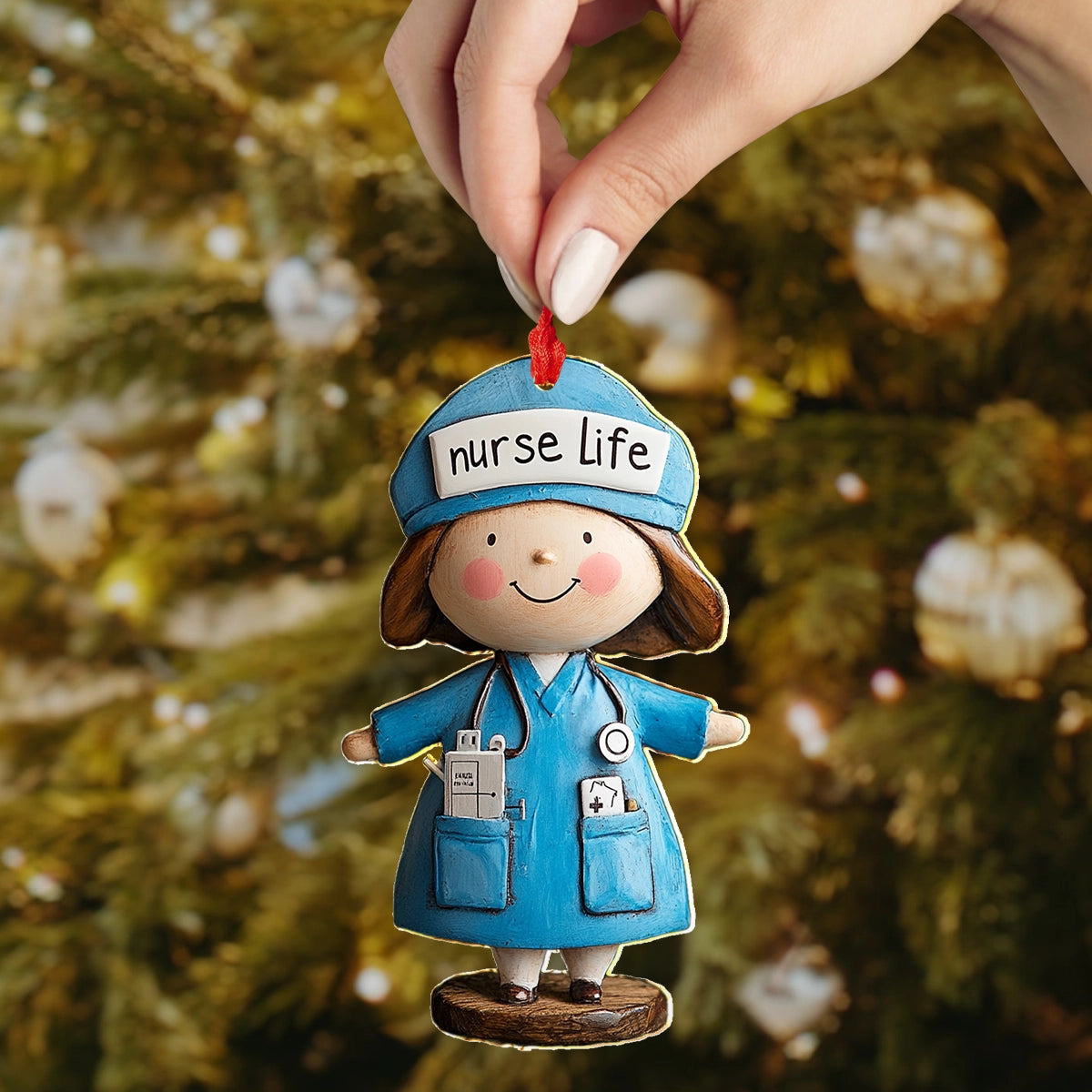 Shineful 2D Acrylic Ornament Cute Nurse Life