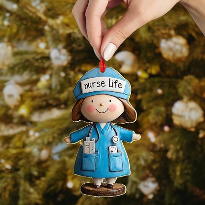 Shineful 2D Acrylic Ornament Cute Nurse Life