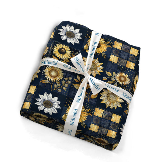 Shineful Fitted Sheet - Inelegance Sunflowers