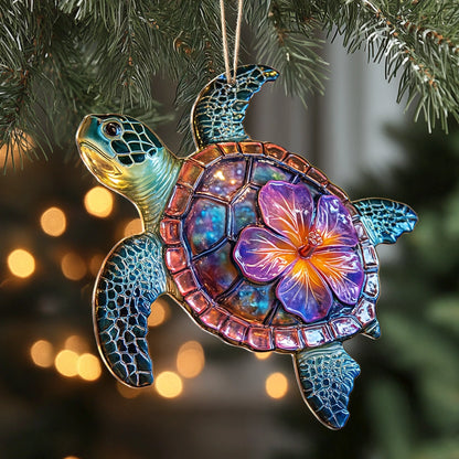 Shineful 2D Acrylic Ornament Tropical Spirit Sea Turtle