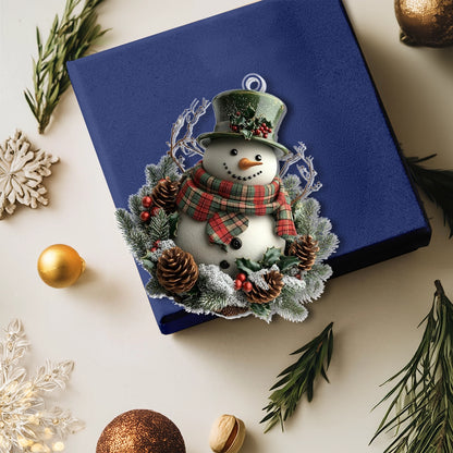 Shineful Acrylic Ornament Winter Charm Snowman