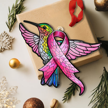 Shineful 2D Acrylic Ornament - Hummingbird Hope