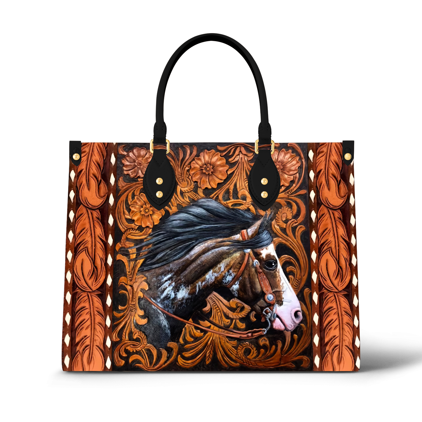 Shineful Leather Bag Western Majesty