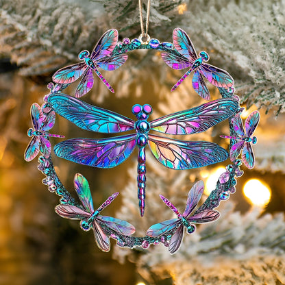 Shineful 2D Acrylic Ornament Celestial Dragonfly Harmony