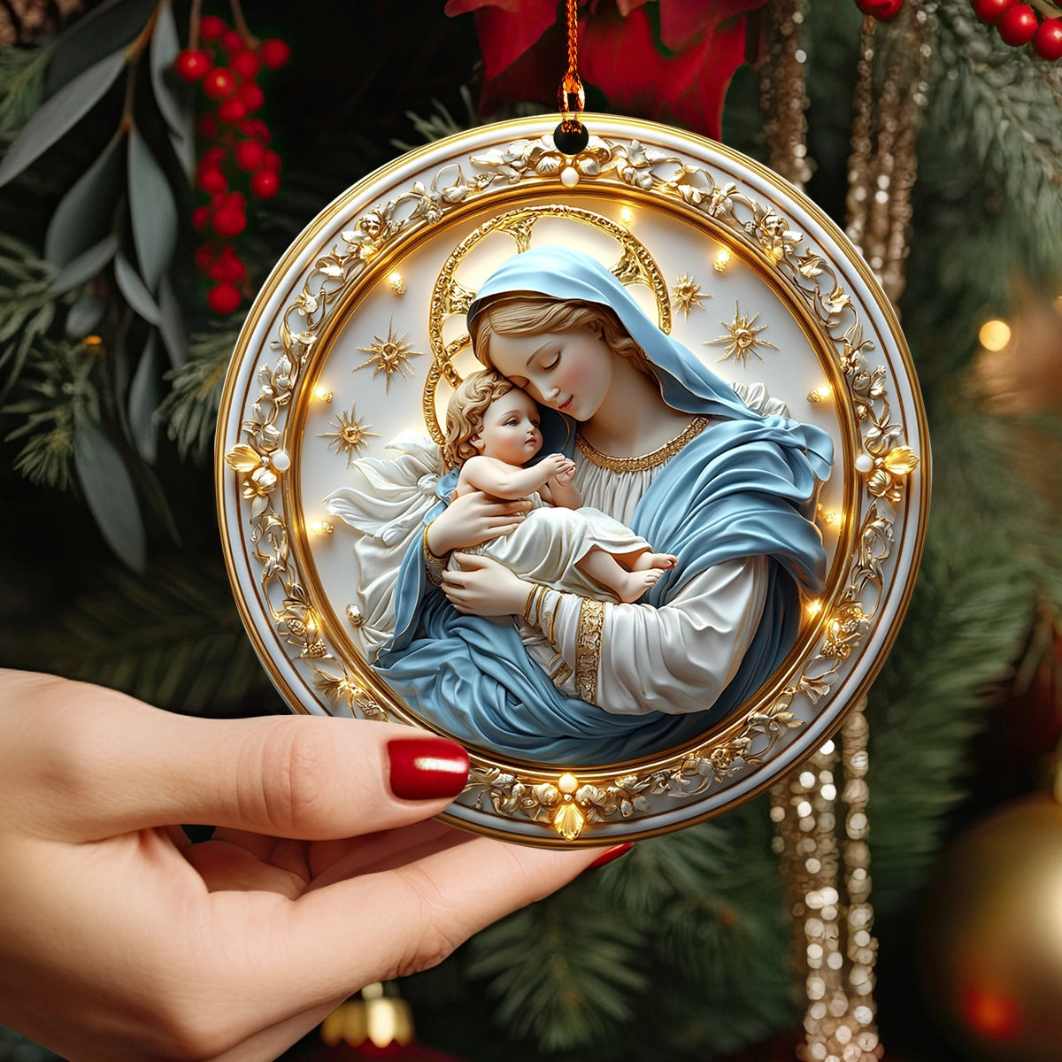 Shineful 2D Acrylic Ornament Holy Mother of Light