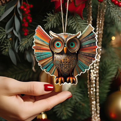 Shineful 2D Acrylic Ornament - Wings of Wisdom