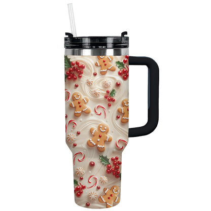 Shineful Tumbler Holly Berry Gingerbread