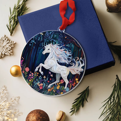 Shineful 2D Acrylic Ornament Whimsical Horse Dream