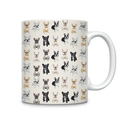 Shineful Ceramic Mug Cuddle Time Frenchie