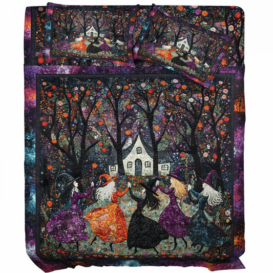 Shineful 4-Piece Bed Sheet Set Beautiful Witchy Woman