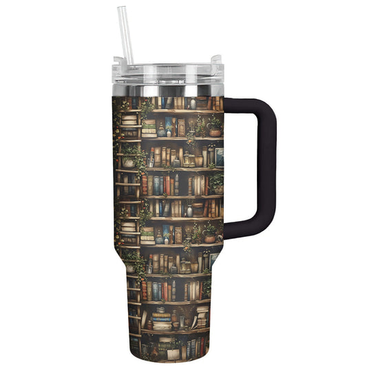 Reading 40 Oz Shineful™ Tumbler Old Bookshelf Mn8 40Oz