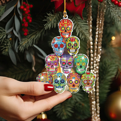 Shineful 2D Acrylic Ornament - Fiesta of Skulls