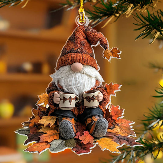 Shineful Acrylic Ornament Fall Gnome