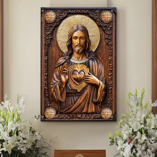 Shineful 2D Metal Sign Easter God Blessing