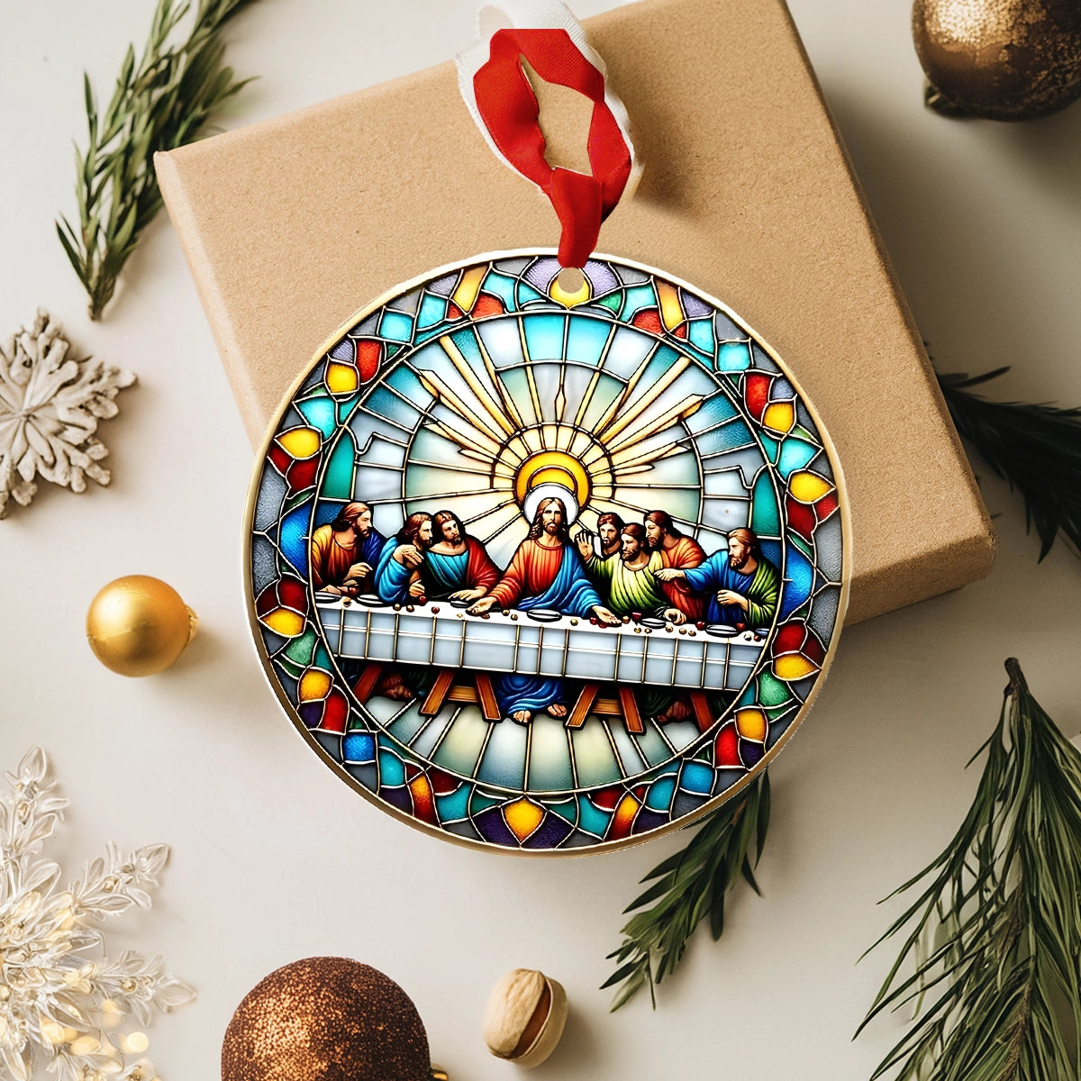 Shineful 2D Acrylic Ornament Divine Last Supper