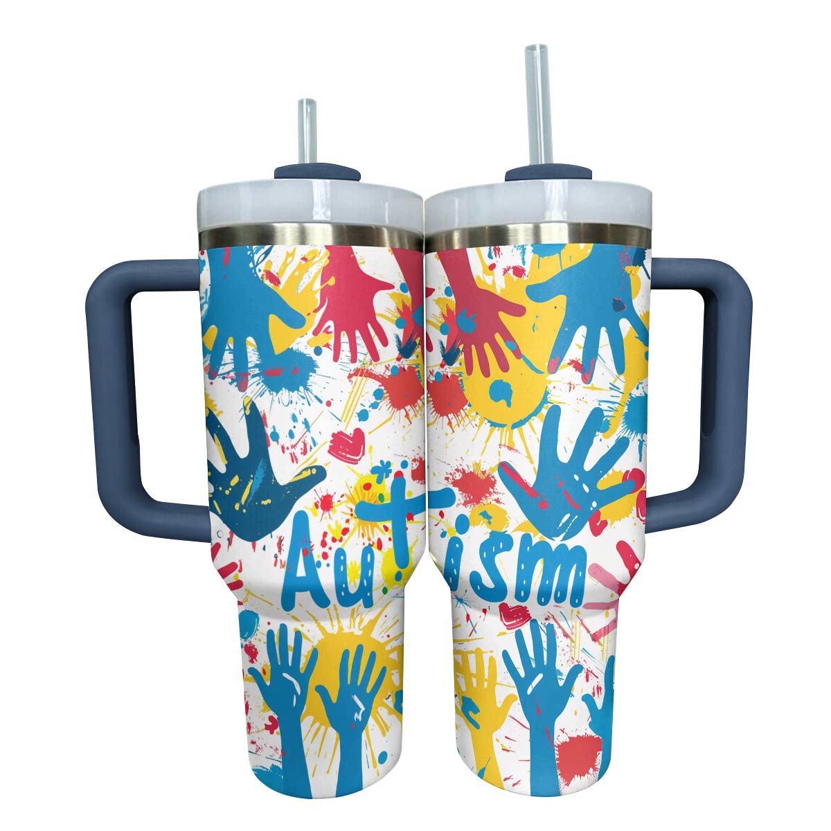 Shineful Tumbler Sky Blue Autism