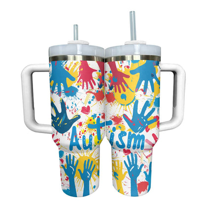 Shineful Tumbler Sky Blue Autism