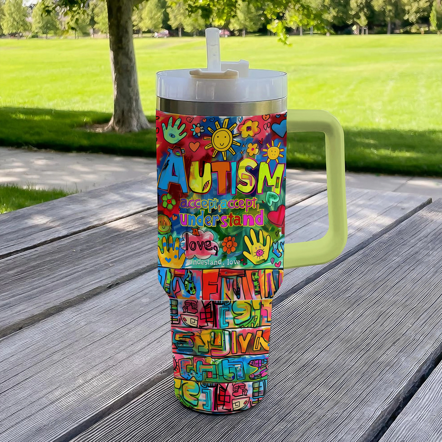 Shineful Tumbler Autism Awareness