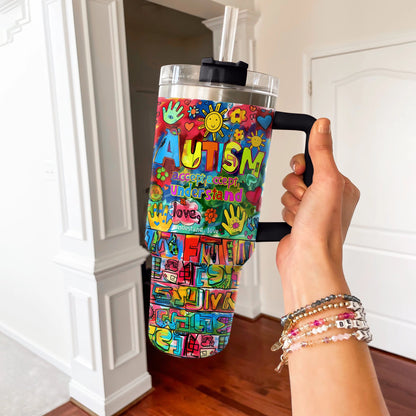 Shineful Tumbler Autism Awareness