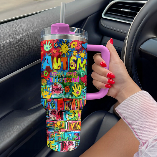 Shineful Tumbler Autism Awareness