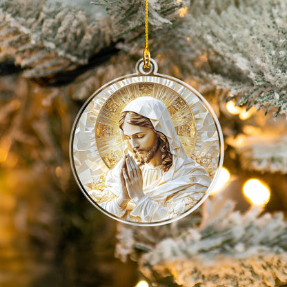 Shineful 2D Acrylic Ornament - Sacred Jesus Prayer