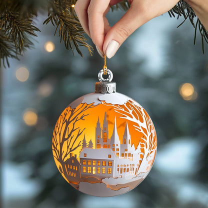 Shineful 2D Acrylic Ornament Winter Wonderland