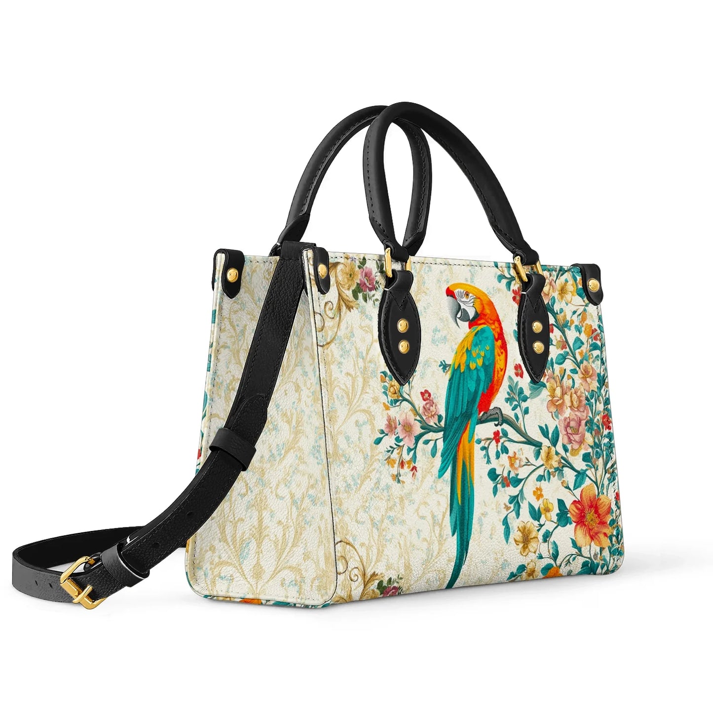 Shineful Leather Bag Macaw Enchantment