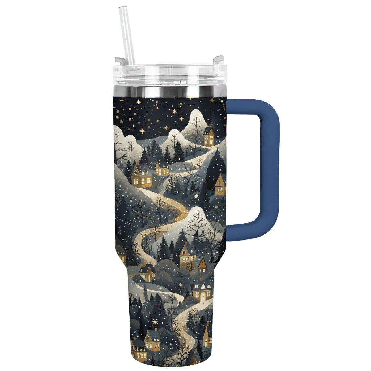 Shineful Tumbler Snowy Village