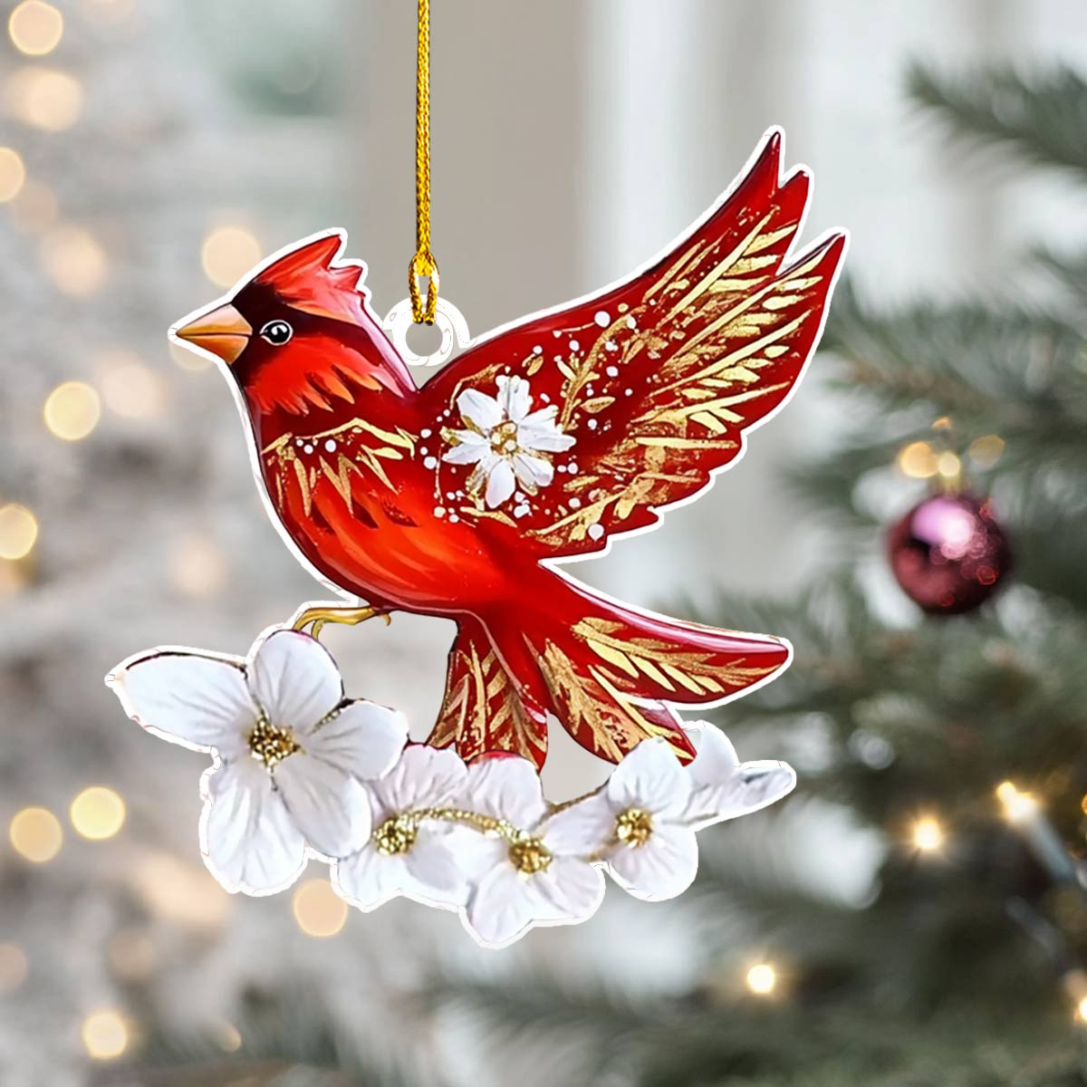 Shineful 2D Acrylic Ornament Holiday Wings