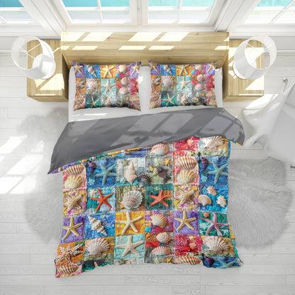 Shineful All Season Quilt 3-Piece Set Beachlife