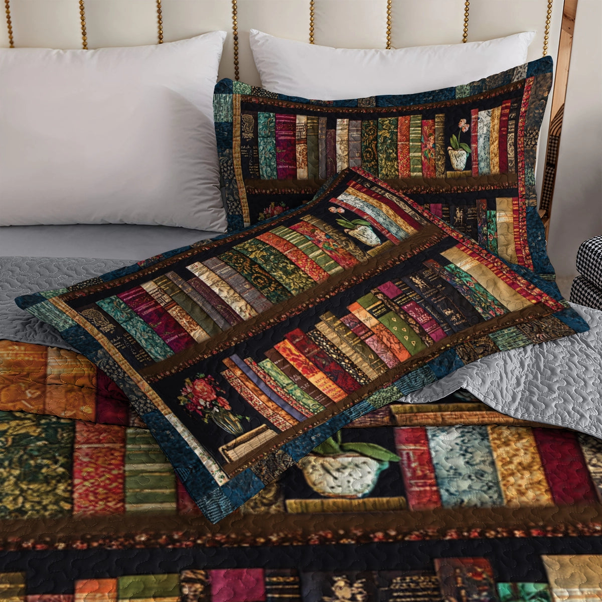 Shineful All Season Quilt 3-Piece Set - Bookworm's Paradise