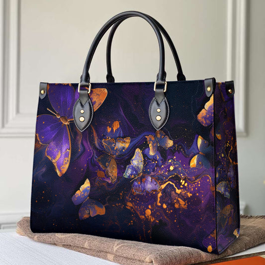 Glänzende Ledertasche GalaxyFlutter