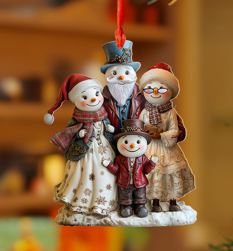 Shineful 2D Acrylic Ornament - Snowy Generations