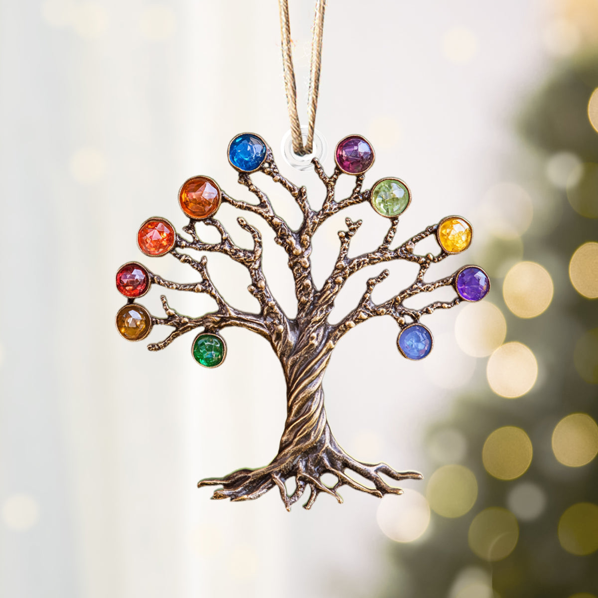 Shineful 2D Acrylic Ornament - Tree of Life Crystal