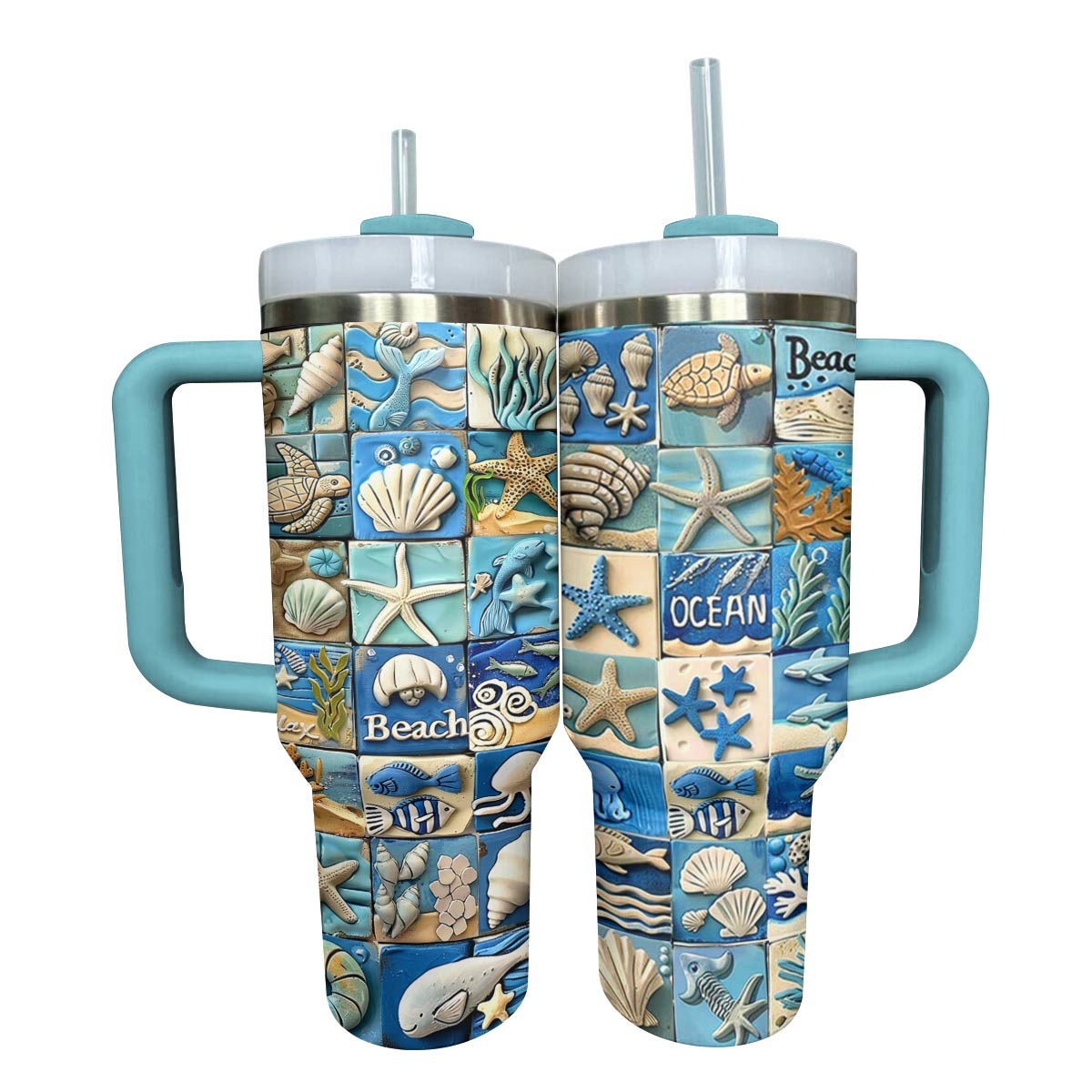 Shineful Tumbler Beach Life