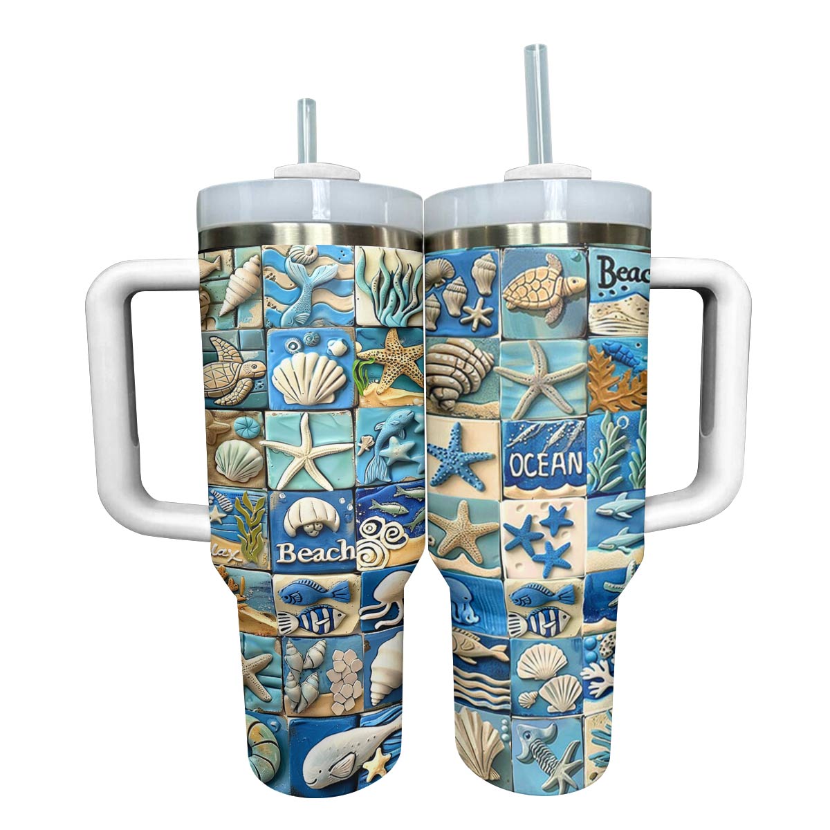 Shineful Tumbler Beach Life