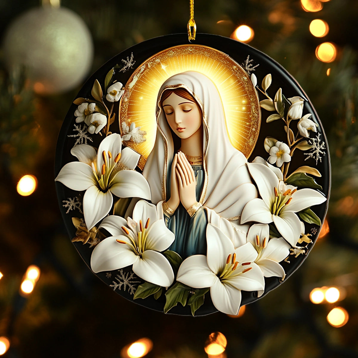 Shineful 2D Acrylic Ornament Blessed Virgin