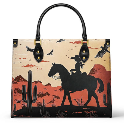 Shineful Leather Bag Cowgirl Sunset