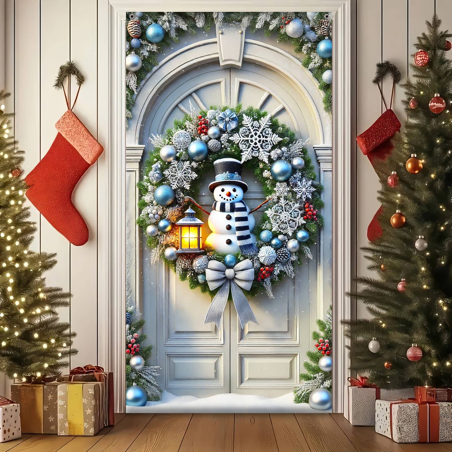 Shineful Door Cover Season’s Greetings