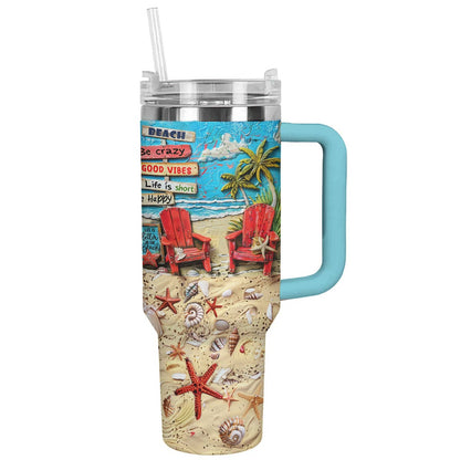 Shineful Tumbler Beach Love In My Heart