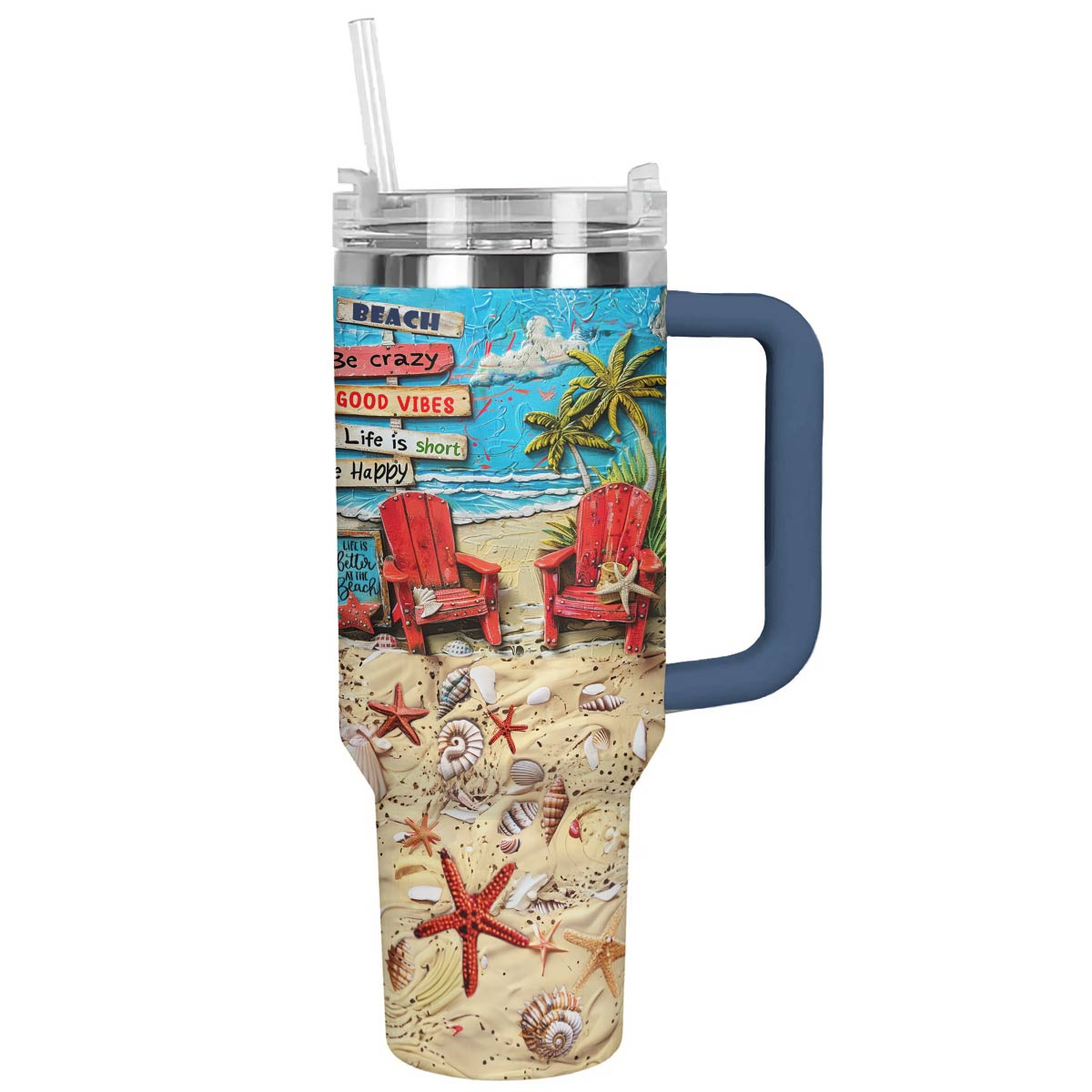 Shineful Tumbler Beach Love In My Heart