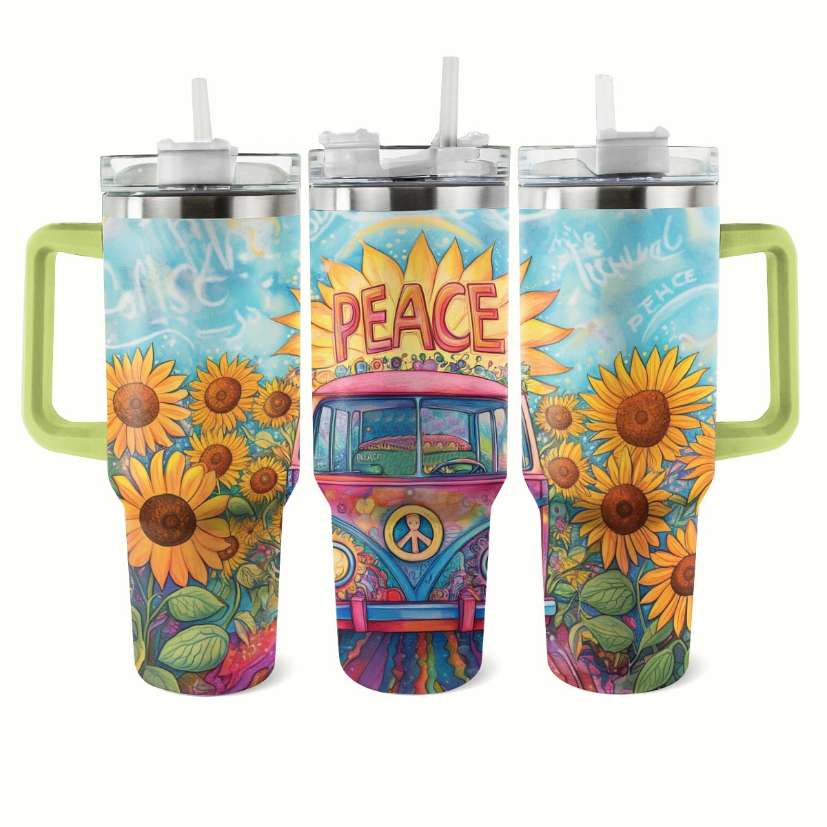 Shineful Tumbler Sunflower Van Hippie