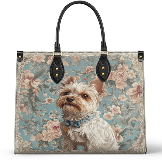 Shineful Leather Bag Royal Yorkie Elegance