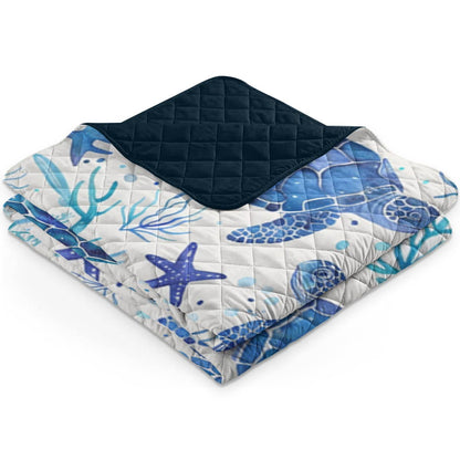 Shineful All Season Quilt 3-Piece Set Turtle Bliss