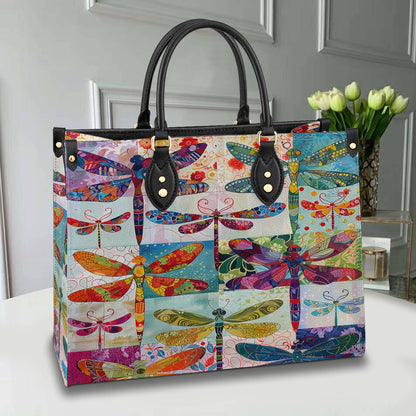 Shineful Leather Bag Dragonfly Harmony