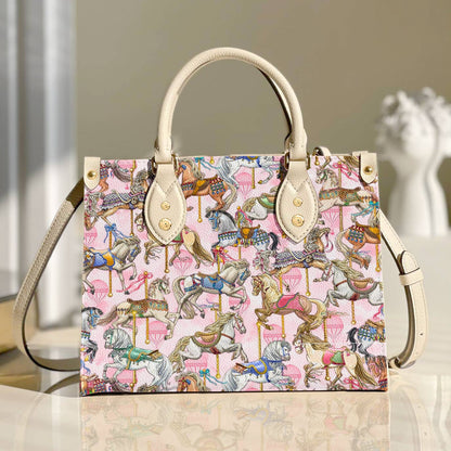 Shineful Leather Bag Carousel Elegance