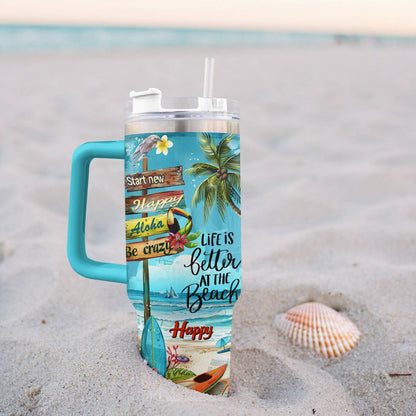 Shineful Tumbler Life Is Better At The Beach