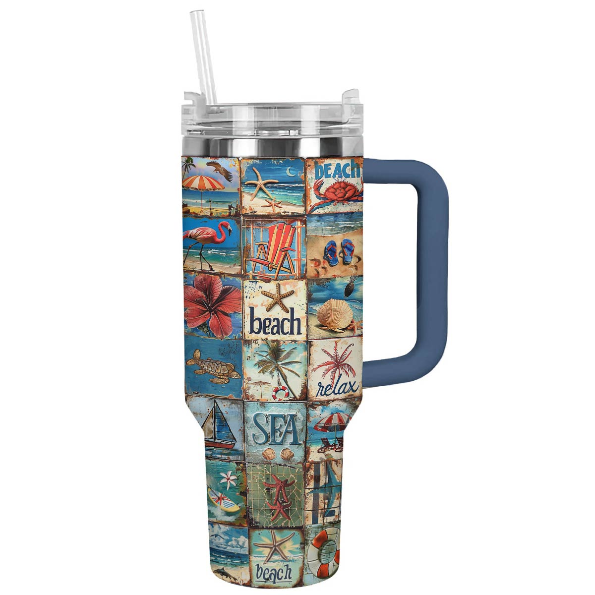 Shineful Tumbler Start New Beach